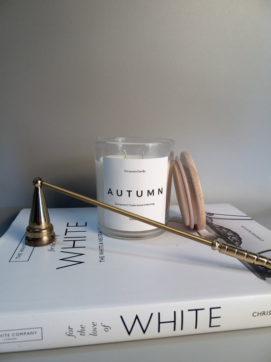 Autumn Candle | Vanilla, Spice, Cinnamon & Wood for a Cozy Fall