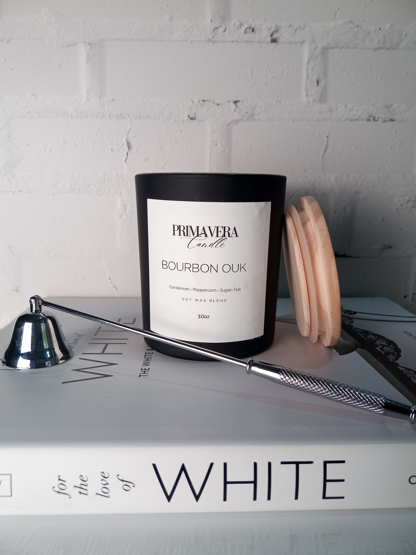 Bourbon Ouk Candle | Spicy Peppercorn, Butterscotch & Ouk Blend