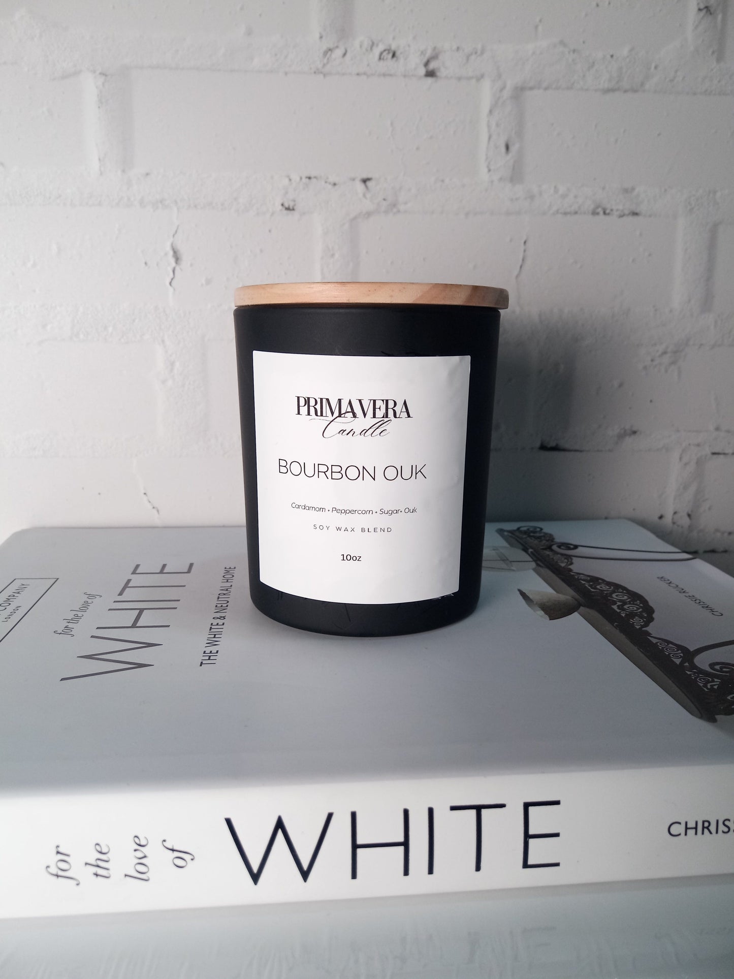 Bourbon Ouk Candle | Spicy Peppercorn, Butterscotch & Ouk Blend