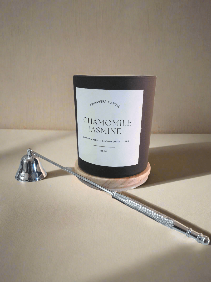 Chamomile + Jasmine Candle | Calming Chamomile, Jasmine & Musk Scent