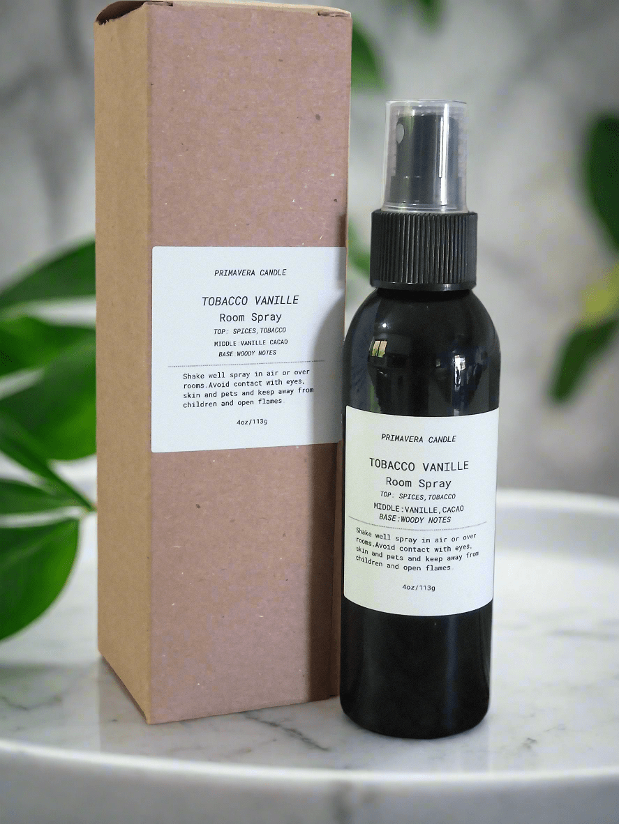 Tobacco Vanilla Room Spray | Tobacco, Vanilla & Woody Scent