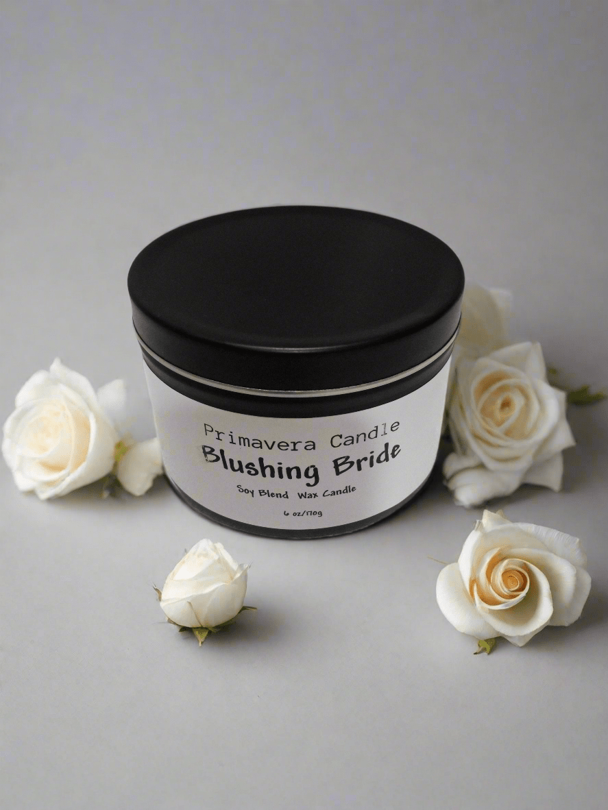 blushing bride candle at primavera candle