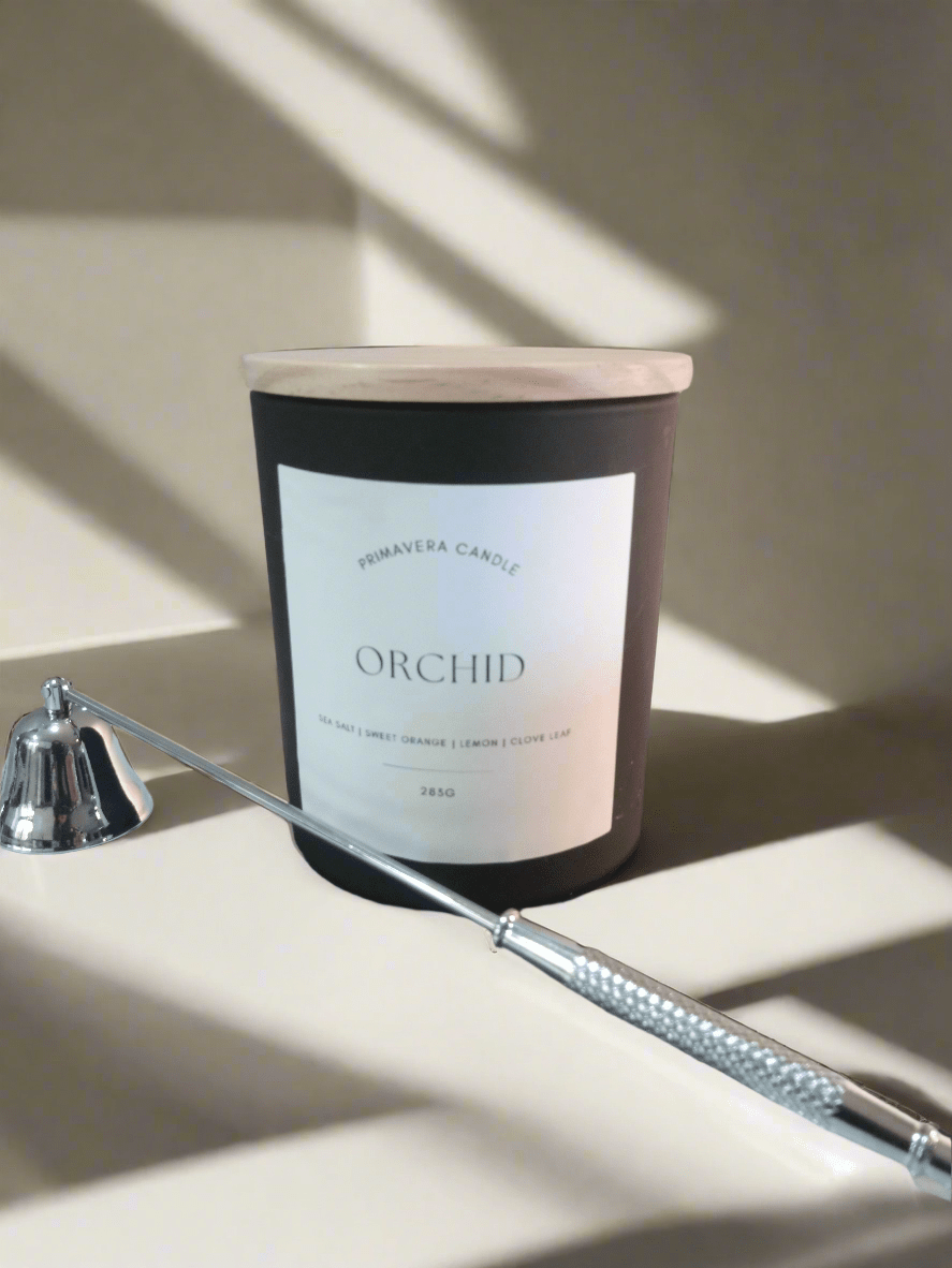 Orchid Candle | Orange, Freesia & Musk Scented Candle