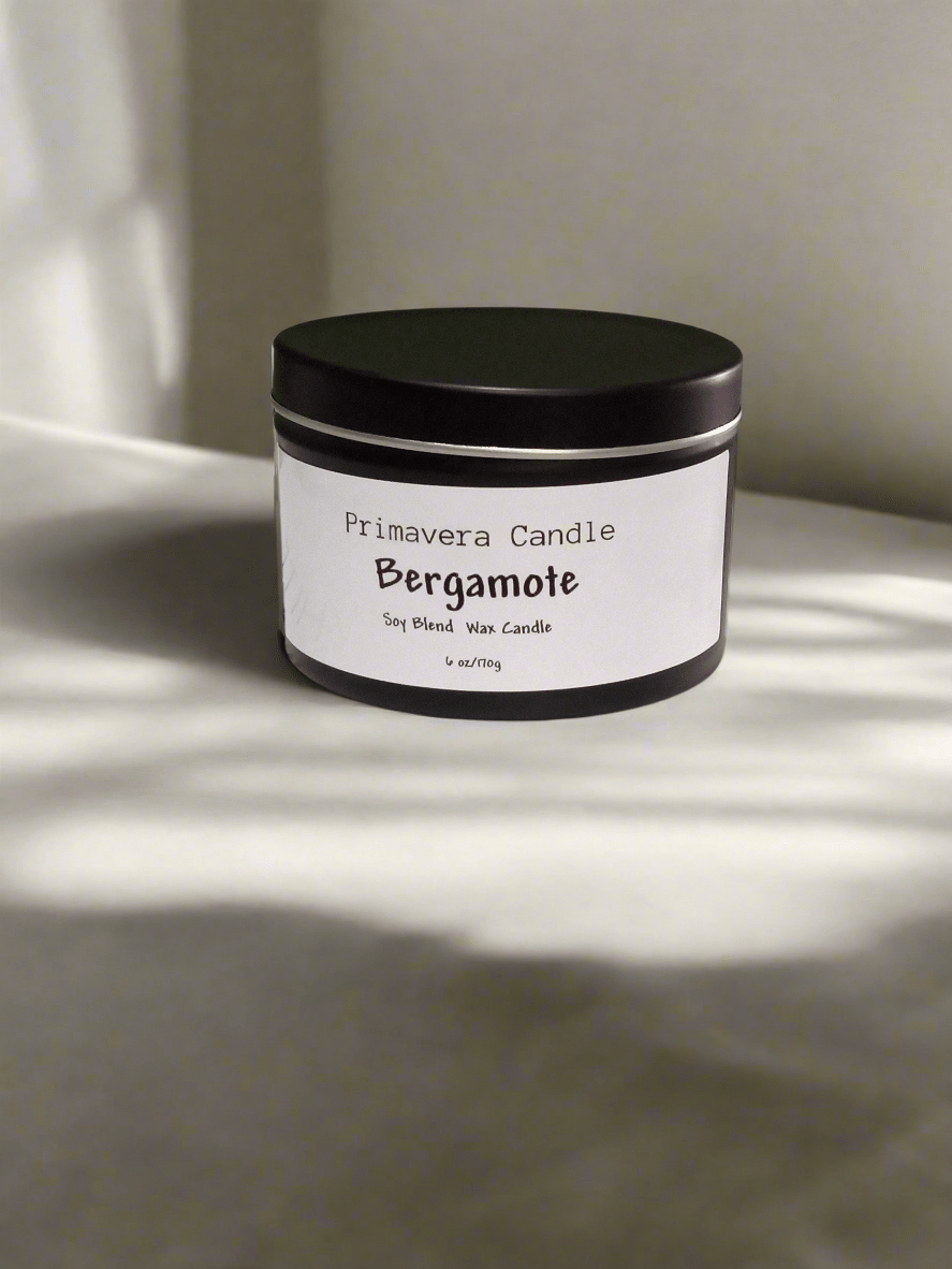 Bergamote Candle | Citrus, Florals & Vanilla Scented Candle