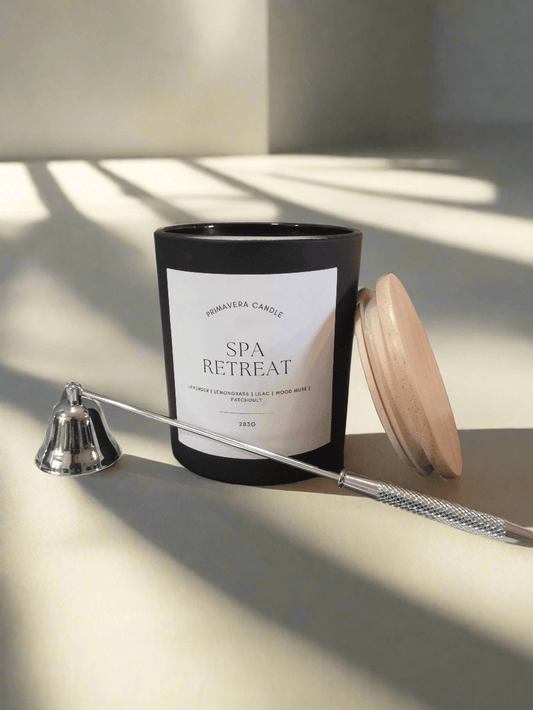 Spa Retreat Candle | Lilac, Lemongrass & Patchouli Scent