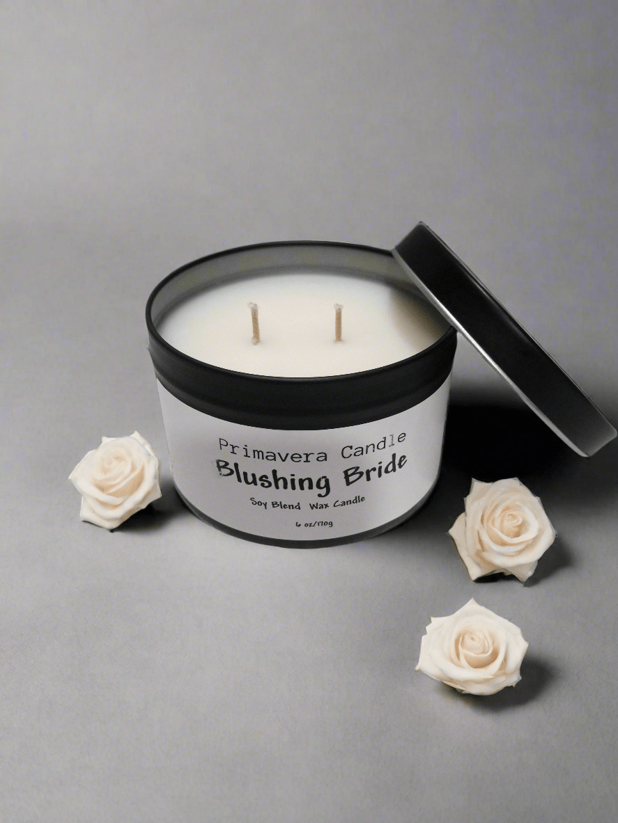 blushing bride candle at primavera candle