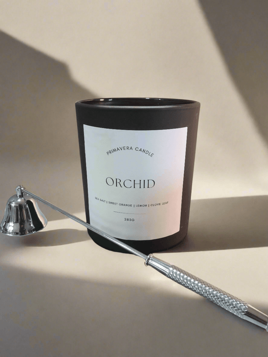 Orchid Candle | Orange, Freesia & Musk Scented Candle