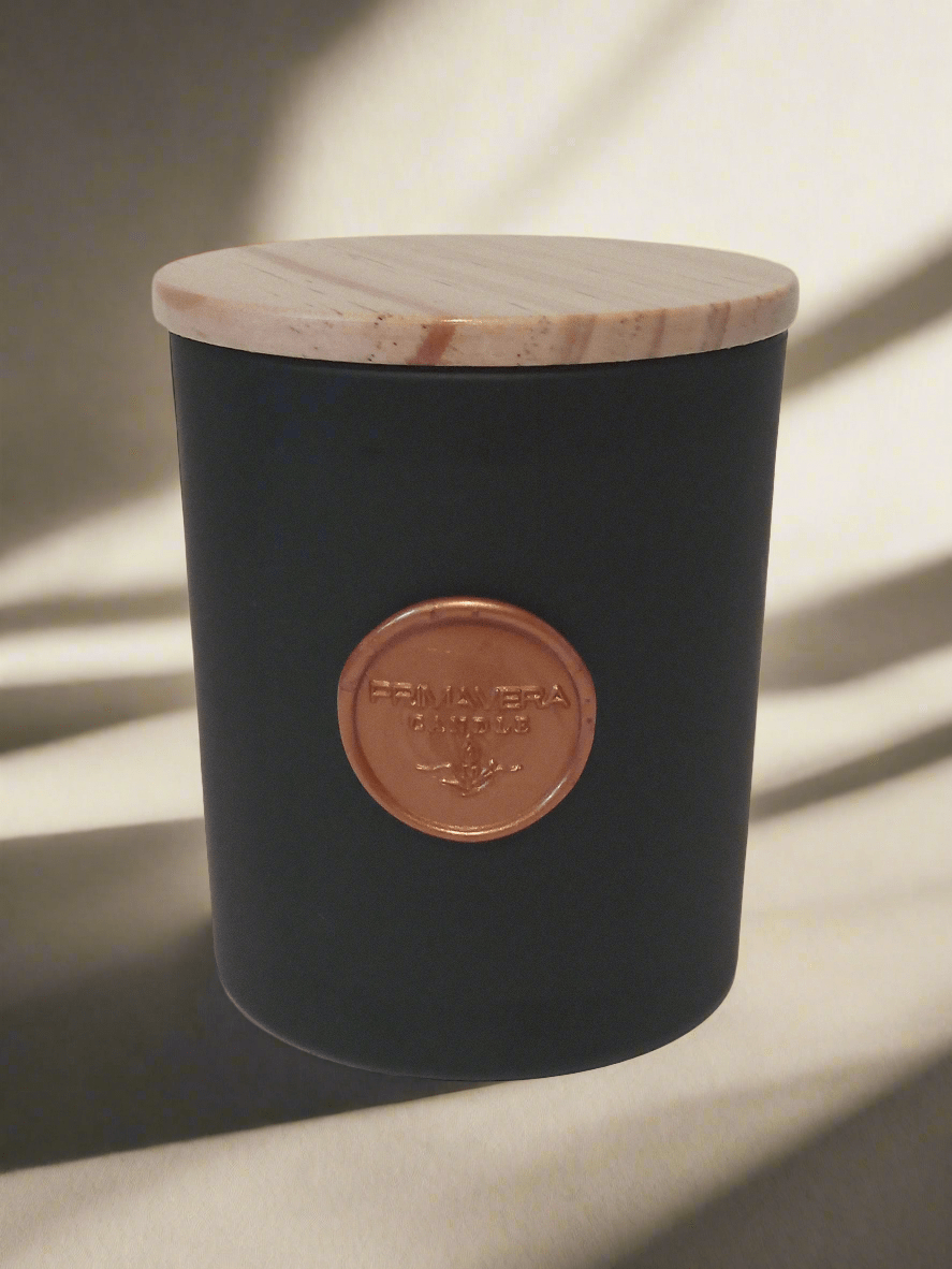 Rouge Candle | Jasmine, Saffron & Amber Wood Luxurious Scent | Inspired by Baccarat Rouge 540