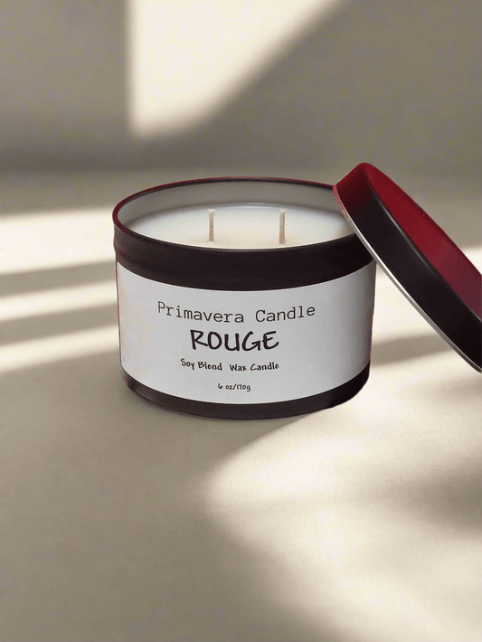 Rouge Candle | Jasmine, Saffron & Amber Wood Elegant Fragrance