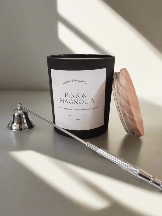 Pink Magnolia Candle | Magnolia, Peony & Freesia Floral Scent