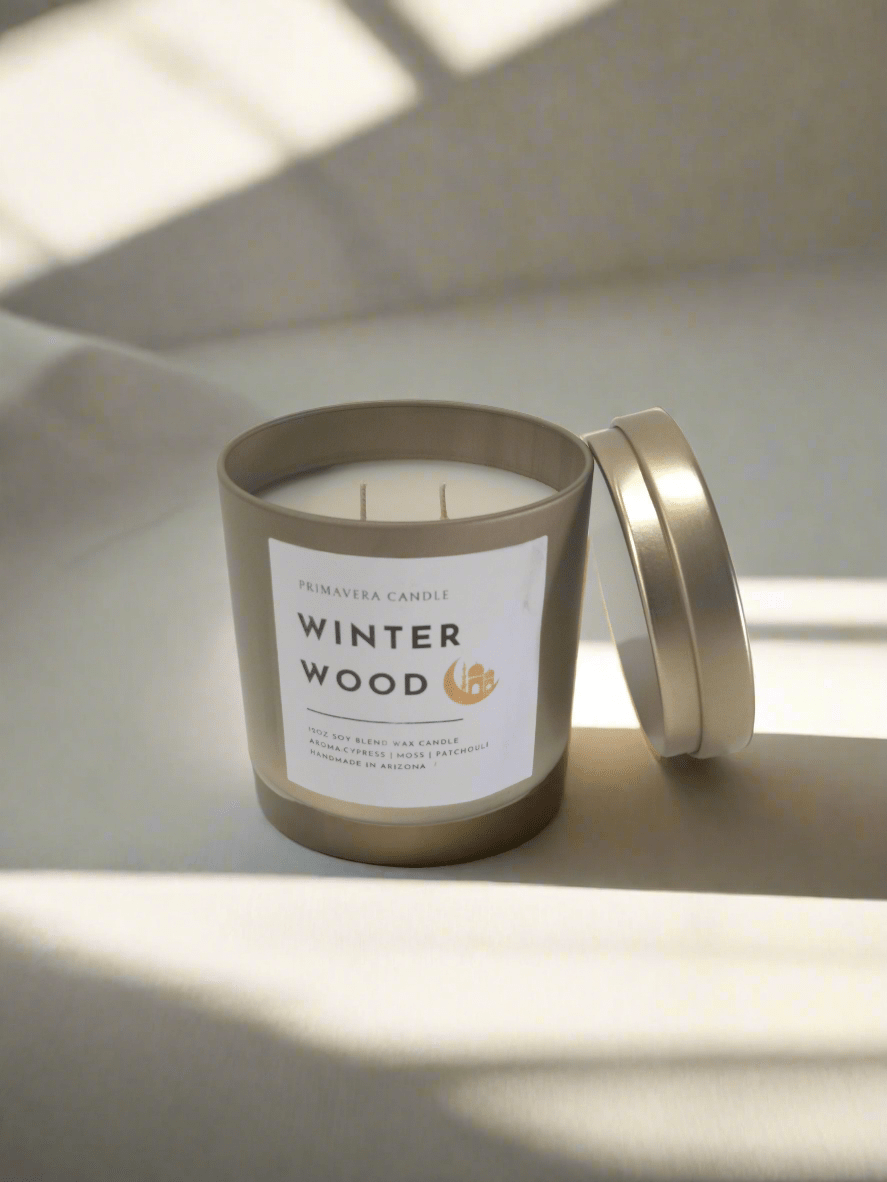 winter wood at primavera candle