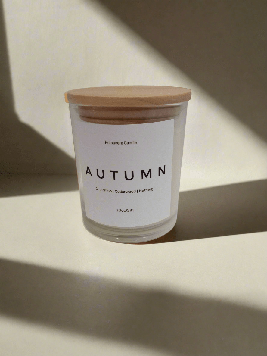 autumn candle at primavera candle