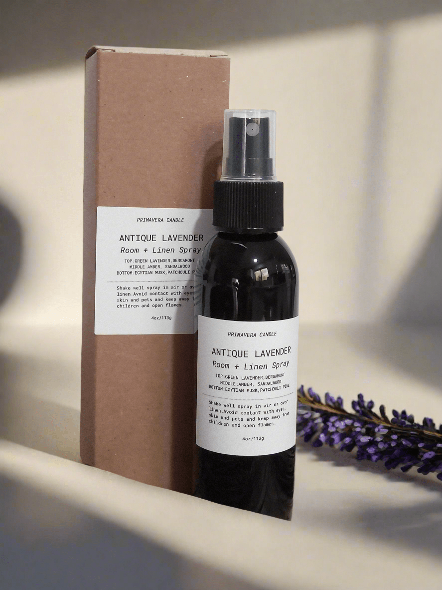 Antique Lavender Room Spray | Lavender, Amber & Musk Odor Eliminating Spray