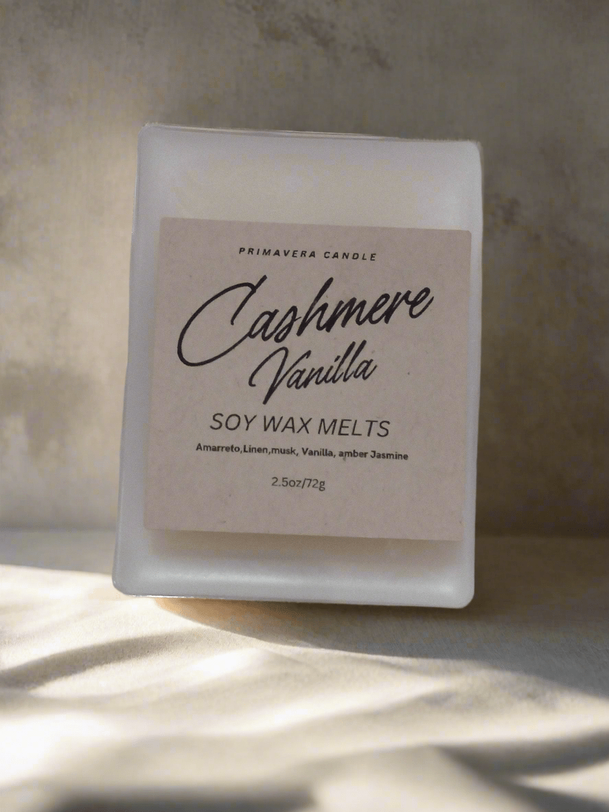 Cashmere Vanilla Wax Melt | Soy Wax, Phthalate-Free & Long-Lasting Scent