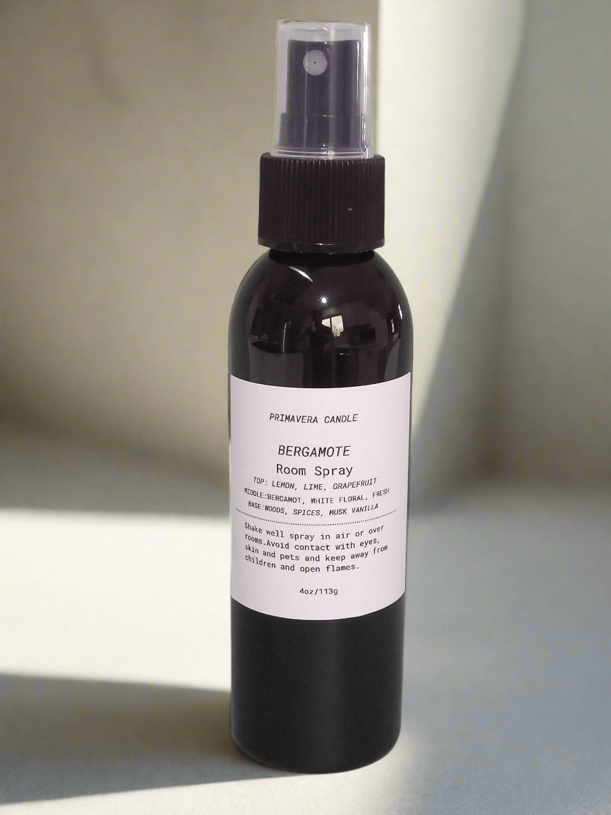 Bergamot Room Spray | Citrus, Florals & Warm Musk Scent