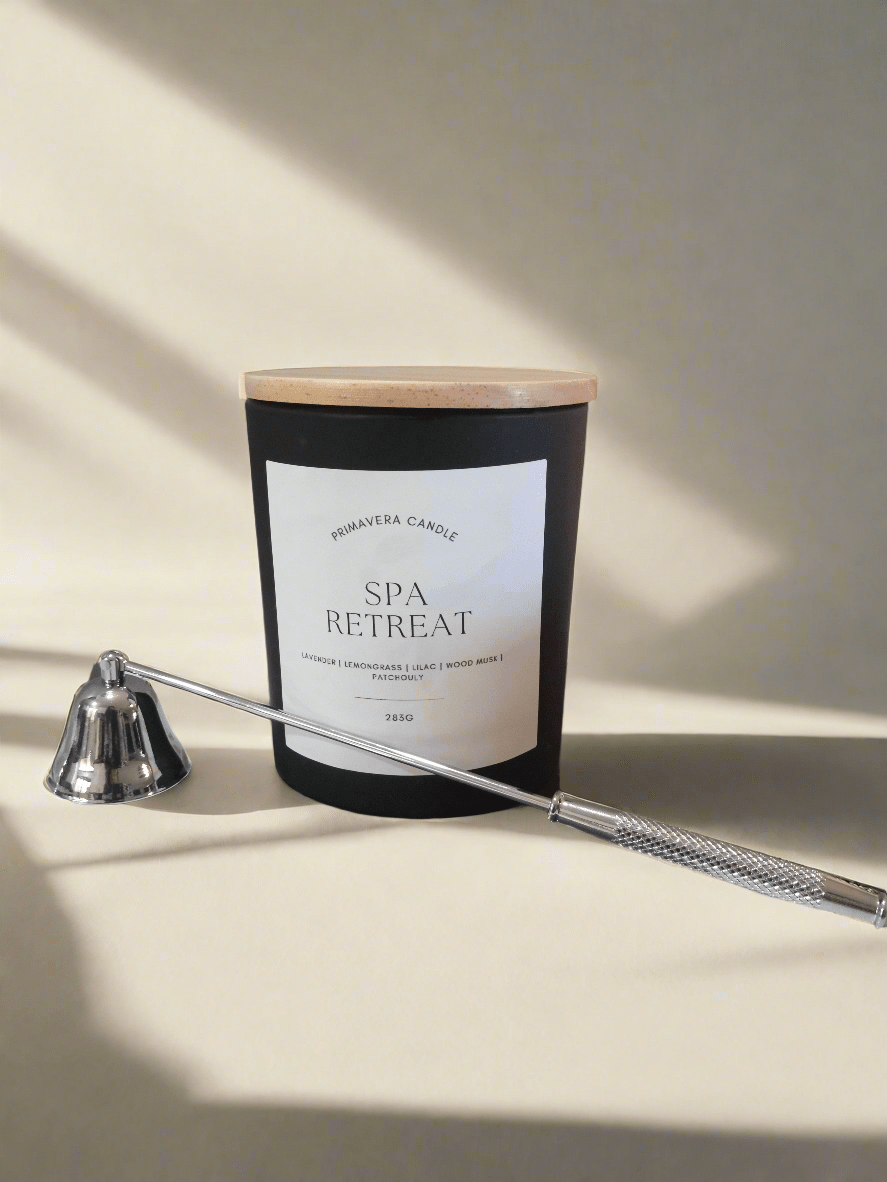 Spa Retreat Candle | Lilac, Lemongrass & Patchouli Scent