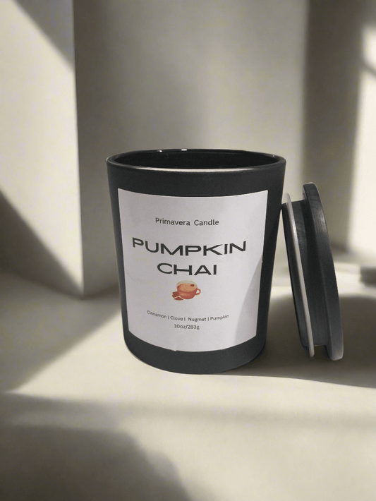 Pumpkin Chai Candle | Cinnamon, Clove, Nutmeg