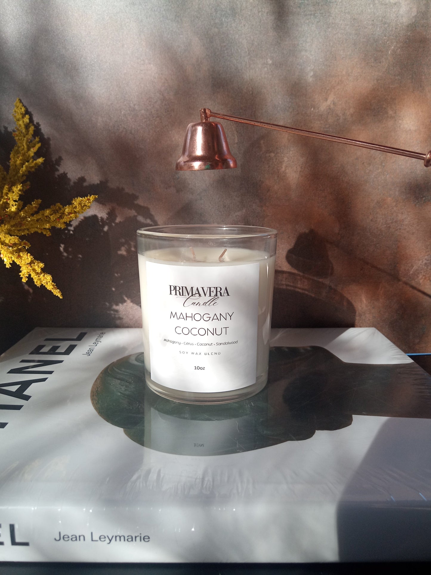 Mahogany Coconut Candle | Island Coconut, Mahogany & Vanilla Scent