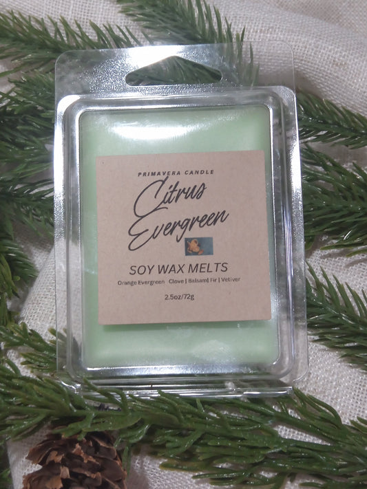 Citrus Evergreen| Wax Melts