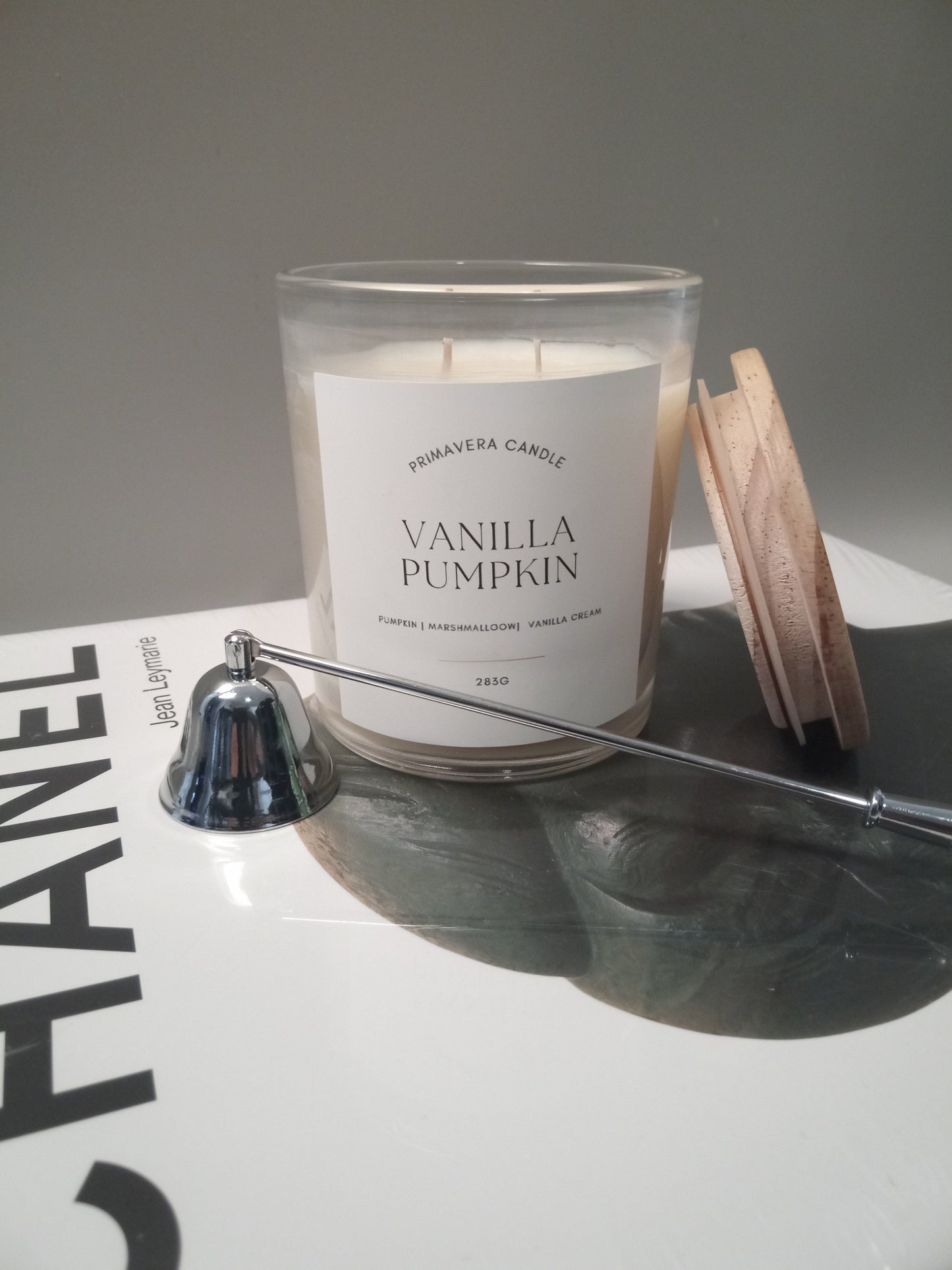 Vanilla Pumpkin Candle | Warm Vanilla, Pumpkin & Marshmallow Scent