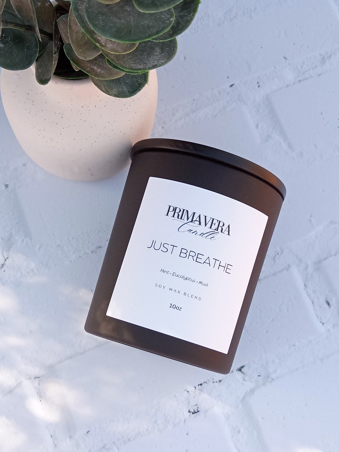 Just Breathe Candle | Mint, Eucalyptus &Musk